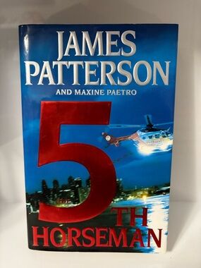 📚 3/$25 📚 James Patterson - 5th Horseman Book